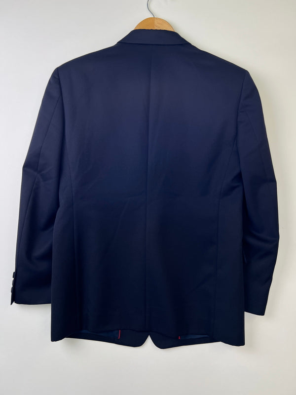 【中古品】【メンズ】 J.PRESS ジェイプレス WOOL TAILORED JACKET BS.1002 ウールテーラードジャケット アウター 145-260916-YS-10-hon サイズ：T-156 カラー：ネイビー 万代Net店