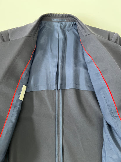 【中古品】【メンズ】 J.PRESS ジェイプレス WOOL TAILORED JACKET BS.1002 ウールテーラードジャケット アウター 145-260916-YS-10-hon サイズ：T-156 カラー：ネイビー 万代Net店