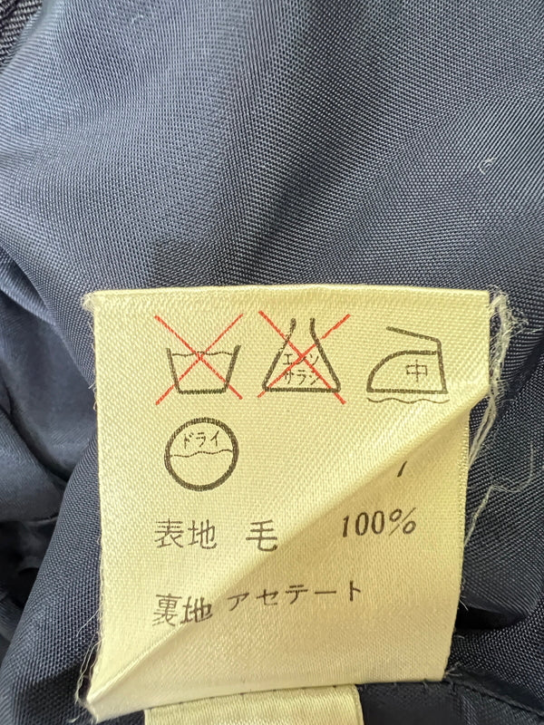 【中古品】【メンズ】 J.PRESS ジェイプレス WOOL TAILORED JACKET BS.1002 ウールテーラードジャケット アウター 145-260916-YS-10-hon サイズ：T-156 カラー：ネイビー 万代Net店