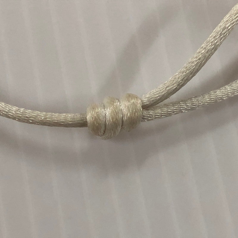 【中古品】【メンズ】 CARTIER カルティエ TRINITY BRACELET CORD トリニティ ブレスレット コード アクセサリー 182-251106-ts-12-fuz カラー：ホワイト 万代Net店