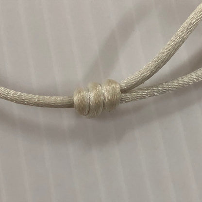 【中古品】【メンズ】 CARTIER カルティエ TRINITY BRACELET CORD トリニティ ブレスレット コード アクセサリー 182-251106-ts-12-fuz カラー：ホワイト 万代Net店