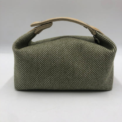 【中古品】【レディース】 HERMES エルメス ブリッド ア ブラック PM ハンドバッグ カバン 180-251001-KS-05-tei カラー：カーキ/ホワイト 万代Net店