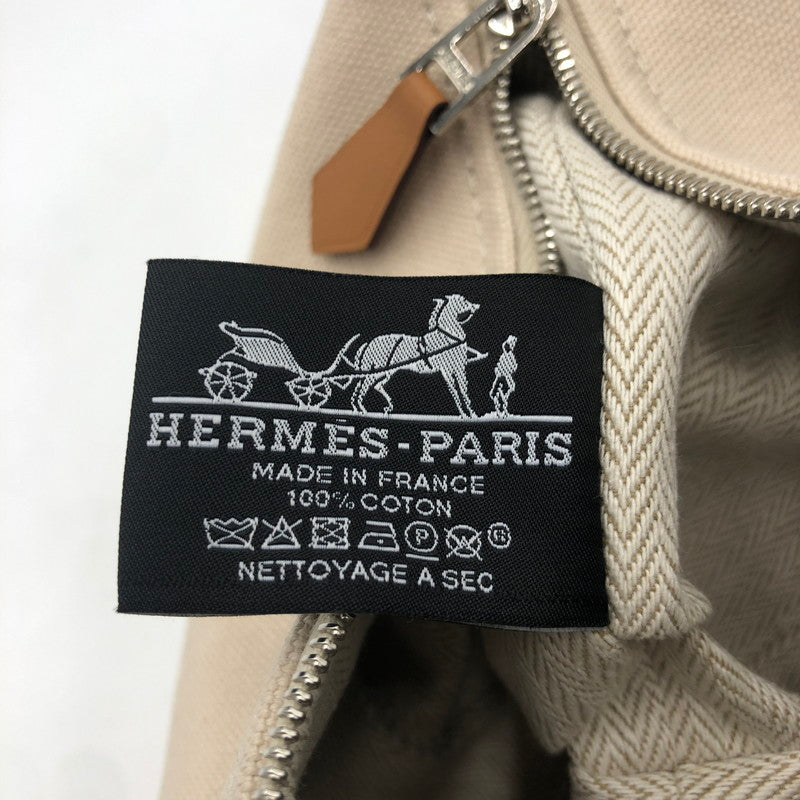 【中古品】【レディース】 HERMES エルメス ブリッド ア ブラック PM ハンドバッグ カバン 180-251001-ks-06-fuz カラー：アイボリー 万代Net店
