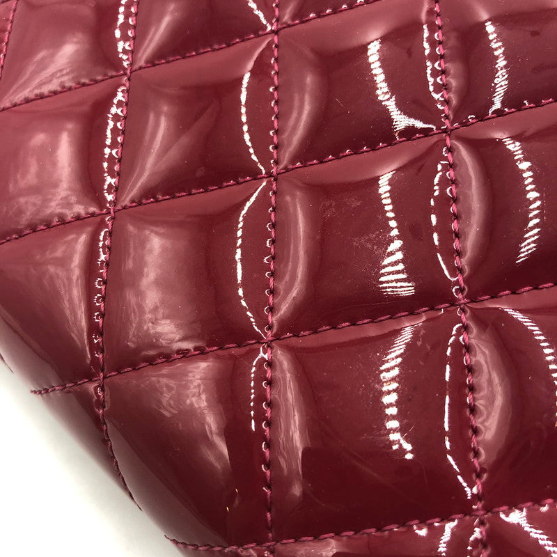 【中古品】【レディース】 CHANEL シャネル BRILLIANT MATELASSE ROUND FASTENER WALLET A50106 ブリリアント マトラッセ ラウンドファスナーウォレット 長財布 ロングウォレット 181-251001-ks-01-fuz カラー：ワインレッド 万代Net店