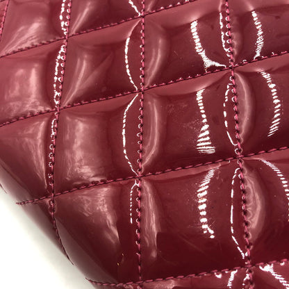 【中古品】【レディース】 CHANEL シャネル BRILLIANT MATELASSE ROUND FASTENER WALLET A50106 ブリリアント マトラッセ ラウンドファスナーウォレット 長財布 ロングウォレット 181-251001-ks-01-fuz カラー：ワインレッド 万代Net店