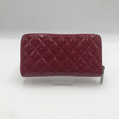 【中古品】【レディース】 CHANEL シャネル BRILLIANT MATELASSE ROUND FASTENER WALLET A50106 ブリリアント マトラッセ ラウンドファスナーウォレット 長財布 ロングウォレット 181-251001-ks-01-fuz カラー：ワインレッド 万代Net店