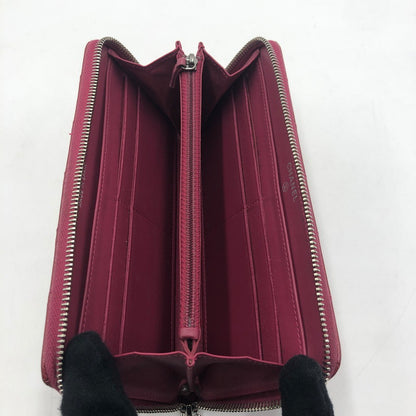 【中古品】【レディース】 CHANEL シャネル BRILLIANT MATELASSE ROUND FASTENER WALLET A50106 ブリリアント マトラッセ ラウンドファスナーウォレット 長財布 ロングウォレット 181-251001-ks-01-fuz カラー：ワインレッド 万代Net店