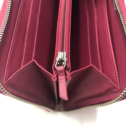 【中古品】【レディース】 CHANEL シャネル BRILLIANT MATELASSE ROUND FASTENER WALLET A50106 ブリリアント マトラッセ ラウンドファスナーウォレット 長財布 ロングウォレット 181-251001-ks-01-fuz カラー：ワインレッド 万代Net店