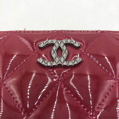 【中古品】【レディース】 CHANEL シャネル BRILLIANT MATELASSE ROUND FASTENER WALLET A50106 ブリリアント マトラッセ ラウンドファスナーウォレット 長財布 ロングウォレット 181-251001-ks-01-fuz カラー：ワインレッド 万代Net店
