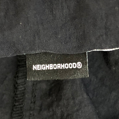 【中古品】【メンズ】 NEIGHBORHOOD ネイバーフッド BICOLOR ANORAK JACKET 241TSNH-JKM03 バイカラー アノラック ジャケット ライトアウター ナイロンジャケット 142-250920-ts-14-fuz サイズ：L カラー：ブラック 万代Net店