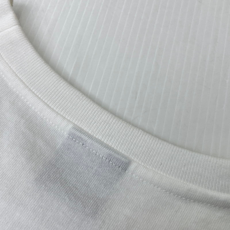 【中古品】【メンズ】 WTAPS ダブルタップス 25SS CONTAINING 02 SS COTTON TEE コンテイニング ショートスリーブ コットン Tシャツ 半袖 トップス 142-250922-yo-09-tei サイズ：04 カラー：ホワイト 万代Net店