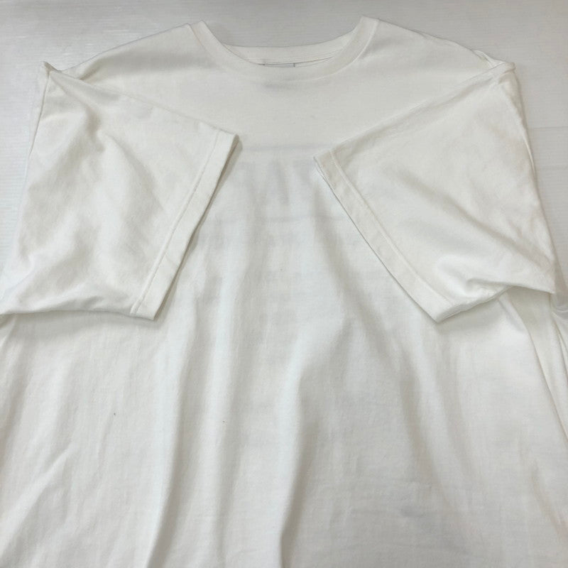 【中古品】【メンズ】 WTAPS ダブルタップス 25SS CONTAINING 02 SS COTTON TEE コンテイニング ショートスリーブ コットン Tシャツ 半袖 トップス 142-250922-yo-09-tei サイズ：04 カラー：ホワイト 万代Net店