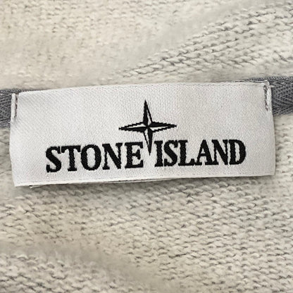 【中古品】【メンズ】 STONE ISLAND ストーンアイランド LOGO PATCH HOODIE 791561720 ロゴ パッチ付き フーディー トップス プルオーバーパーカー 141-250920-ts-13-fuz サイズ：M カラー：グレー 万代Net店