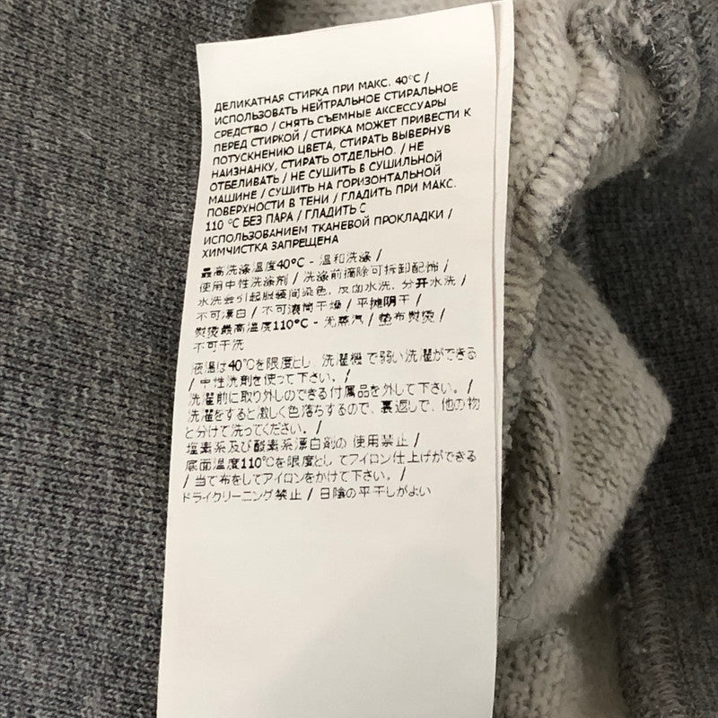 【中古品】【メンズ】 STONE ISLAND ストーンアイランド LOGO PATCH HOODIE 791561720 ロゴ パッチ付き フーディー トップス プルオーバーパーカー 141-250920-ts-13-fuz サイズ：M カラー：グレー 万代Net店