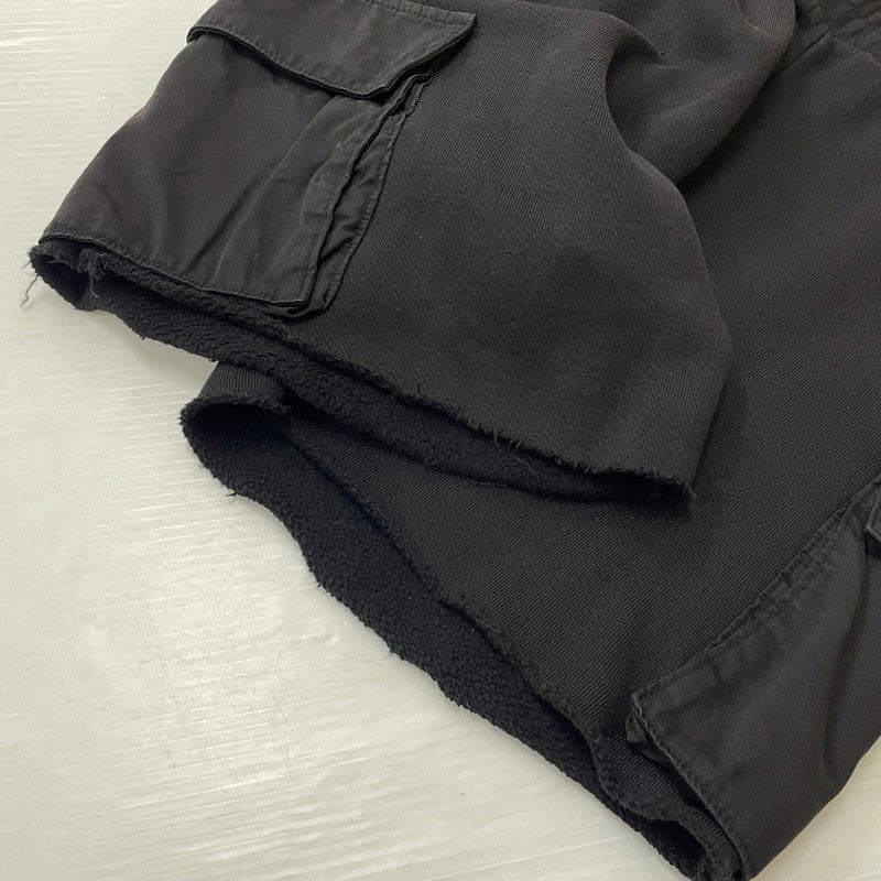 【中古品】【メンズ】 LES TIEN レスティエン CARGO YACHT SHORT カーゴ ヨット ショート ボトムス ハーフパンツ スウェットパンツ 158-260623-yo-11-tei サイズ：S カラー：ブラック 万代Net店