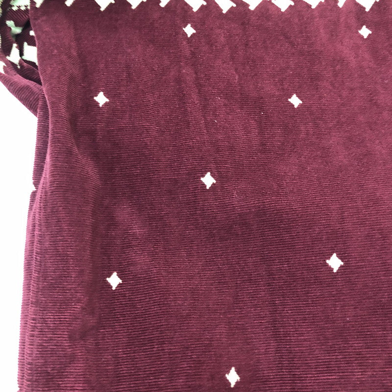 【中古品】【メンズ】 STYLE EYES スタイルアイズ CORDUROY OPEN COLLAR L/S SHIRT SE22576 コーデュロイ オープンカラー ロングスリーブ シャツ 長袖 トップス 145-250922-KS-14-tei サイズ：S カラー：ボルドー 万代Net店