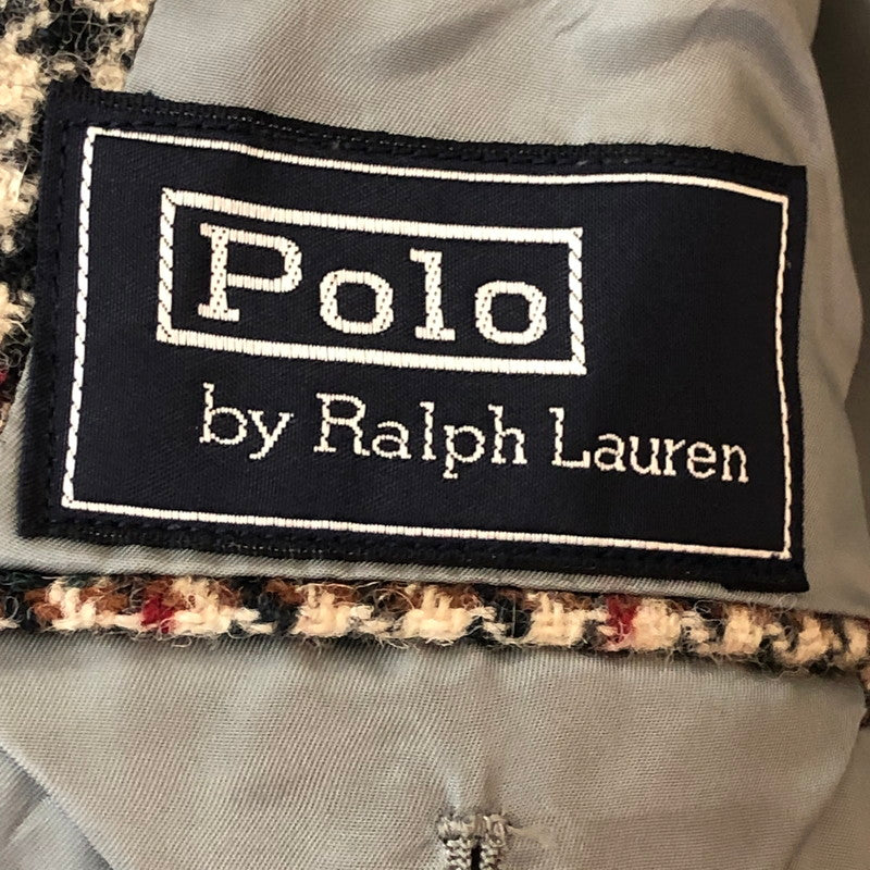 【中古品】POLO RALPH LAUREN ポロ・ラルフローレン 80’s-90’s TAILORED JACKET VINTAGE 80年代-90年代 テーラードジャケット アウター カジュアルジャケット ヴィンテージ 147-250928-ts-12-tei サイズ：サイズ不明 カラー：総柄 万代Net店