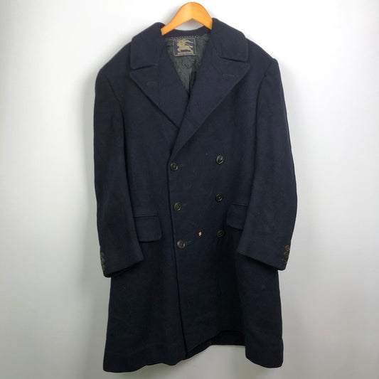 【現状渡し品】【メンズ】 BURBERRY バーバリー WOOL CHESTERFIELD COAT ウール チェスター コート ライトアウター 141-250926-KS-04-tei サイズ：表記サイズ無し カラー：ネイビー 万代Net店