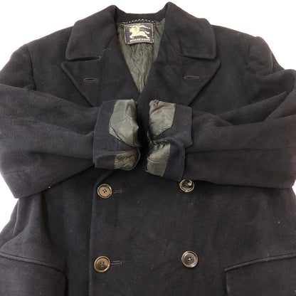 【現状渡し品】【メンズ】 BURBERRY バーバリー WOOL CHESTERFIELD COAT ウール チェスター コート ライトアウター 141-250926-KS-04-tei サイズ：表記サイズ無し カラー：ネイビー 万代Net店