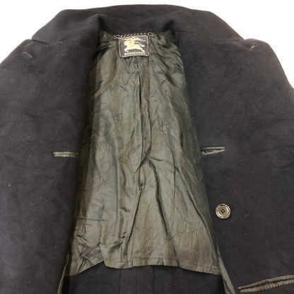 【現状渡し品】【メンズ】 BURBERRY バーバリー WOOL CHESTERFIELD COAT ウール チェスター コート ライトアウター 141-250926-KS-04-tei サイズ：表記サイズ無し カラー：ネイビー 万代Net店