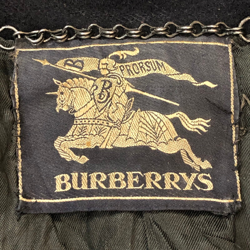 【現状渡し品】【メンズ】 BURBERRY バーバリー WOOL CHESTERFIELD COAT ウール チェスター コート ライトアウター 141-250926-KS-04-tei サイズ：表記サイズ無し カラー：ネイビー 万代Net店