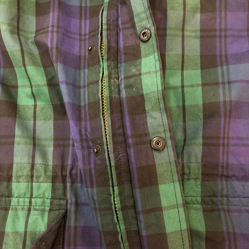 【中古品】【メンズ】 POLO RALPH LAUREN ポロ・ラルフローレン 80～90’s BLACK WATCH OILED JACKET VINTAGE 80～90年代 ブラック ウォッチ オイルドジャケット ヴィンテージ ライトアウター 147-250926-KS-16-tei サイズ：L カラー：マルチカラー 万代Net店