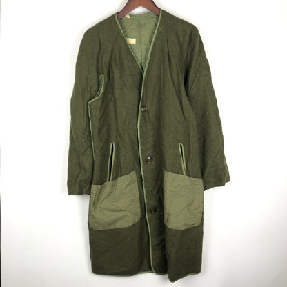 【現状渡し品】 US.ARMY ユーエスアーミー WOOL LINER COAT 55-0-1650-205 ウールライナー コート アウター ジャケット 145-250928-ts-11-tei サイズ：M カラー：カーキ 万代Net店