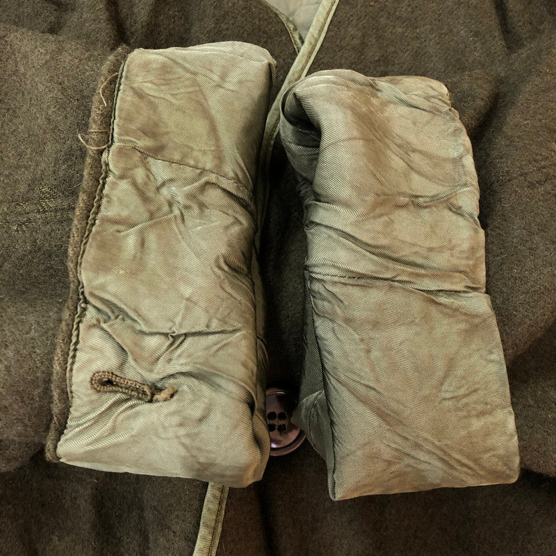 【現状渡し品】 US.ARMY ユーエスアーミー WOOL LINER COAT 55-0-1650-205 ウールライナー コート アウター ジャケット 145-250928-ts-11-tei サイズ：M カラー：カーキ 万代Net店