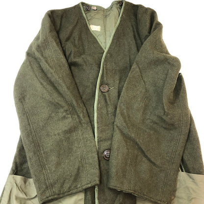 【現状渡し品】 US.ARMY ユーエスアーミー WOOL LINER COAT 55-0-1650-205 ウールライナー コート アウター ジャケット 145-250928-ts-11-tei サイズ：M カラー：カーキ 万代Net店