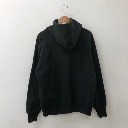 【中古品】【メンズ】 FR2 エフアールツー EMBROIDERY LOGO HOODIE 刺繍 ロゴフーディー 長袖 トップス プルオーバー パーカー 142-250922-yo-04-fuz サイズ：M カラー：ブラック 万代Net店