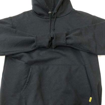 【中古品】【メンズ】 FR2 エフアールツー EMBROIDERY LOGO HOODIE 刺繍 ロゴフーディー 長袖 トップス プルオーバー パーカー 142-250922-yo-04-fuz サイズ：M カラー：ブラック 万代Net店