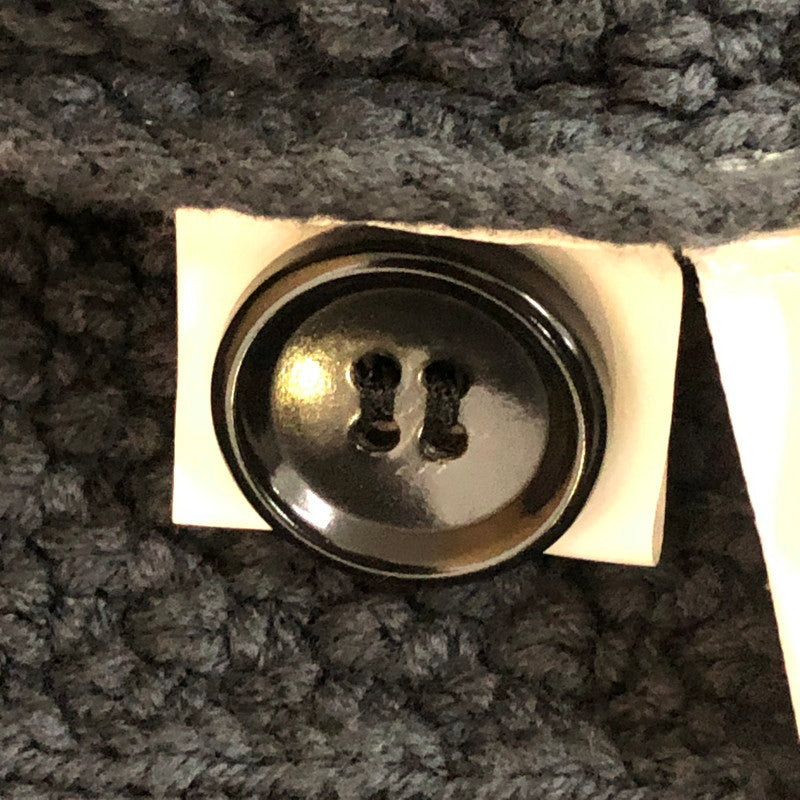 【中古品】【メンズ】 MONKEY TIME モンキータイム 24SS COTTON ACRYLIC FISHERMAN CARDIGAN 8328-117-0100 コットン アクリル フィッシャーマン カーディガン 長袖 トップス 147-251125-yo-15-tei サイズ：L カラー：ダークグレー 万代Net店