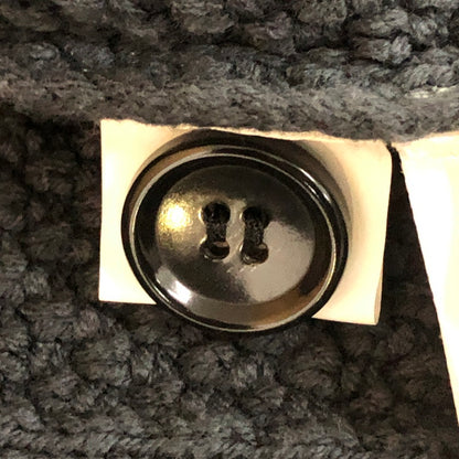 【中古品】【メンズ】 MONKEY TIME モンキータイム 24SS COTTON ACRYLIC FISHERMAN CARDIGAN 8328-117-0100 コットン アクリル フィッシャーマン カーディガン 長袖 トップス 147-251125-yo-15-tei サイズ：L カラー：ダークグレー 万代Net店