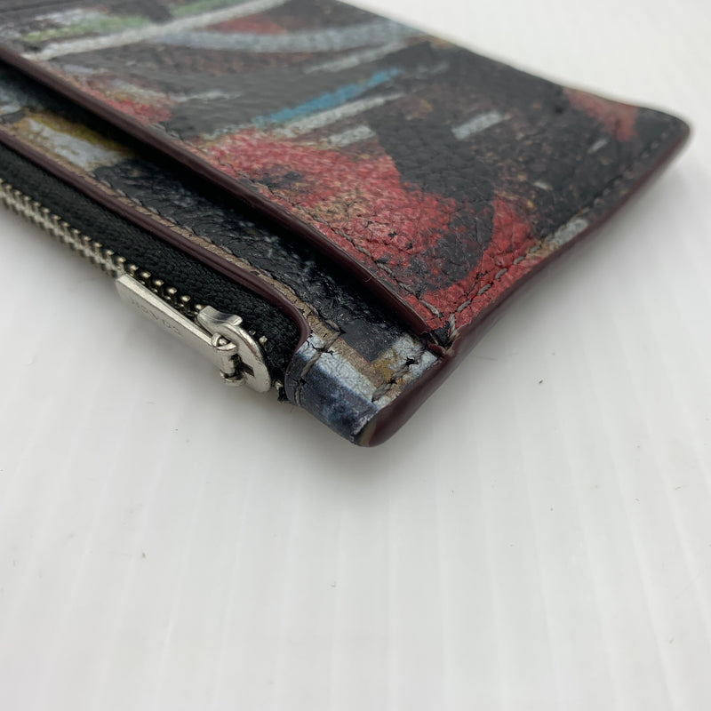 【中古品】【メンズ】 COACH コーチ × MINT+SERF ミント＆サーフ 別注 コラボ CARD CASE CM159 カードケース 財布 コインケース 181-260712-ko-05-tei カラー：マルチ 万代Net店