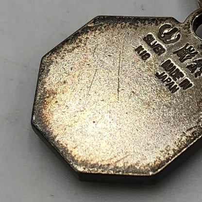 【中古品】【メンズ】 HORIGIN 彫銀 K18 SILVER PENDANT TOP K18 シルバー 家紋ペンダント小 蝶 アクセサリー 192-251106-ts-16-tei カラー：シルバー 万代Net店