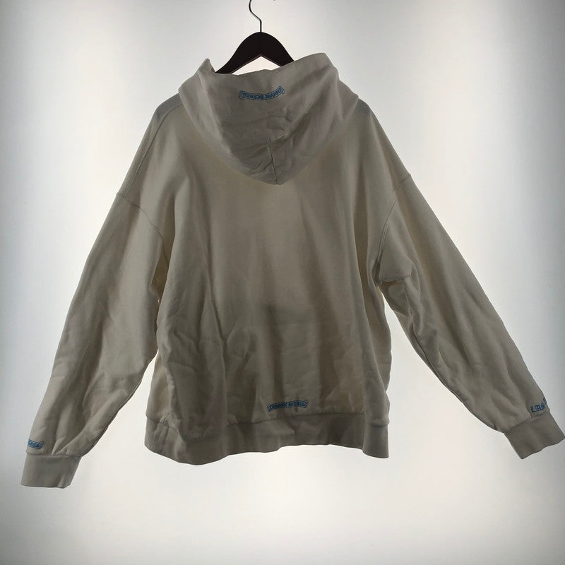 【中古品】【メンズ】 CHROME HEARTS クロムハーツ 24SS DICE PRINT PULLOVER HOODIE ダイスプリント プルオーバーフーディー トップス プルオーバーパーカー LAS VEGAS限定 190-260128-ks-12-tei サイズ：XXL カラー：ホワイト 万代Net店