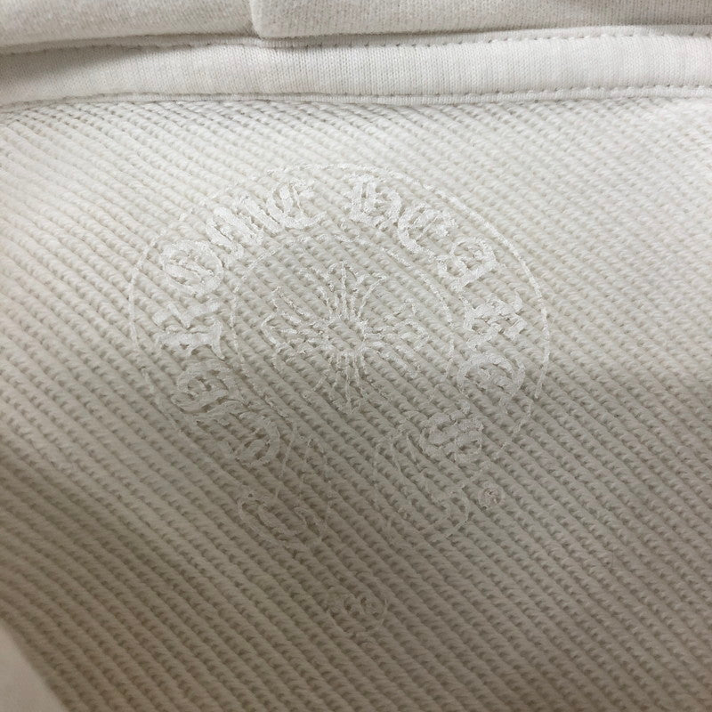 【中古品】【メンズ】 CHROME HEARTS クロムハーツ 24SS DICE PRINT PULLOVER HOODIE ダイスプリント プルオーバーフーディー トップス プルオーバーパーカー LAS VEGAS限定 190-260128-ks-12-tei サイズ：XXL カラー：ホワイト 万代Net店