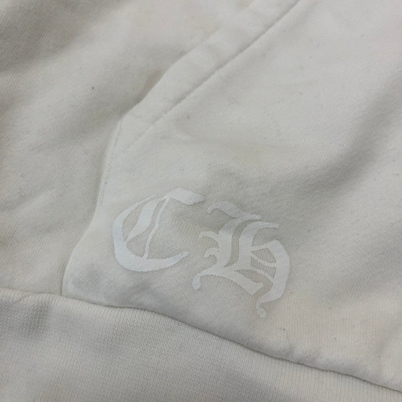 【中古品】【メンズ】 CHROME HEARTS クロムハーツ 24SS DICE PRINT PULLOVER HOODIE ダイスプリント プルオーバーフーディー トップス プルオーバーパーカー LAS VEGAS限定 190-260128-ks-12-tei サイズ：XXL カラー：ホワイト 万代Net店