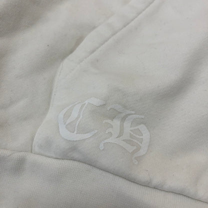 【中古品】【メンズ】 CHROME HEARTS クロムハーツ 24SS DICE PRINT PULLOVER HOODIE ダイスプリント プルオーバーフーディー トップス プルオーバーパーカー LAS VEGAS限定 190-260128-ks-12-tei サイズ：XXL カラー：ホワイト 万代Net店