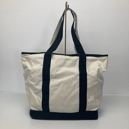 【中古品】【メンズ/レディース】 OLD NAVY オールドネイビー 00’S TOTE BAG トートバッグ カバン ヴィンテージ 188-260822-AS-7-hon カラー：オフホワイト/ブラック 万代Net店