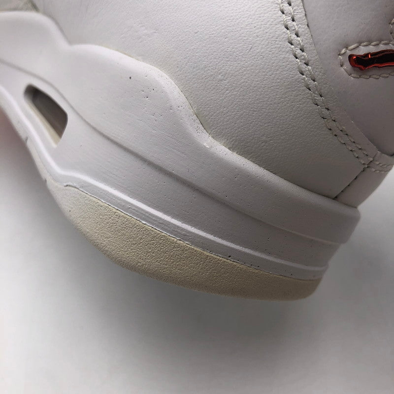 【中古品】【メンズ】 NIKE ナイキ AIR JORDAN 4 RETRO CT8527-118 エアジョーダン4 レトロ スニーカー 靴 160-251217-ks-07-tei カラー：WHITE/TEAM ORANGE 万代Net店