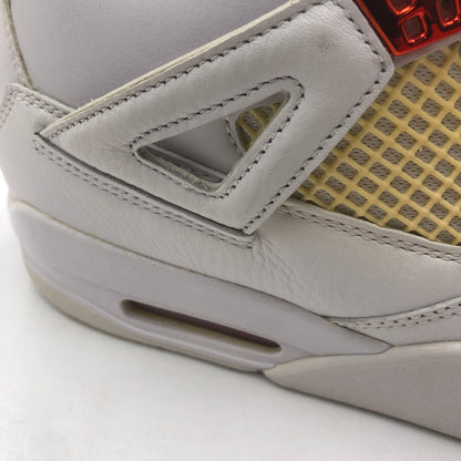 【中古品】【メンズ】 NIKE ナイキ AIR JORDAN 4 RETRO CT8527-118 エアジョーダン4 レトロ スニーカー 靴 160-251217-ks-07-tei カラー：WHITE/TEAM ORANGE 万代Net店
