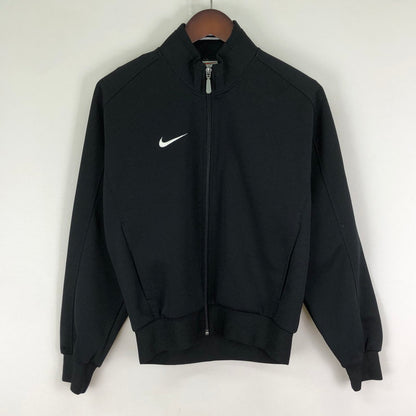 【中古品】【メンズ】 NIKE ナイキ 90's TRACK JACKET S9 SUT 90年代 トラックジャケット ライトアウター ジャージ 148-251127-ts-29-tei サイズ：S カラー：ブラック 万代Net店
