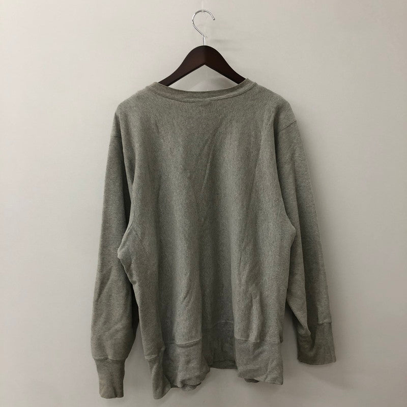 【現状渡し品】【メンズ】 Champion チャンピオン 90’s REVERSE WEAVE SWEAT C5-7023 90年代 リバースウィーブ スウェット 長袖 トップス トレーナー 145-250924-yo-06-tei サイズ：L カラー：グレー 万代Net店