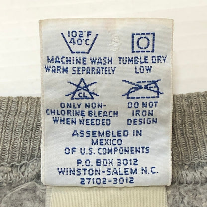 【現状渡し品】【メンズ】 Champion チャンピオン 90’s REVERSE WEAVE SWEAT C5-7023 90年代 リバースウィーブ スウェット 長袖 トップス トレーナー 145-250924-yo-06-tei サイズ：L カラー：グレー 万代Net店