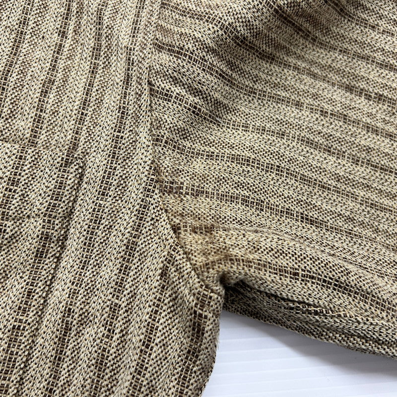 【中古品】【メンズ】 PENDLETON ペンドルトン 70’s L/S STRIPE WOOL SHIRT VINTAGE 70年代 ロングスリーブ ストライプ ウールシャツ 長袖 トップス 片ポケット ヴィンテージ 145-250924-yo-07-fuz サイズ：M カラー：ブラウン 万代Net店