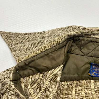 【中古品】【メンズ】 PENDLETON ペンドルトン 70’s L/S STRIPE WOOL SHIRT VINTAGE 70年代 ロングスリーブ ストライプ ウールシャツ 長袖 トップス 片ポケット ヴィンテージ 145-250924-yo-07-fuz サイズ：M カラー：ブラウン 万代Net店