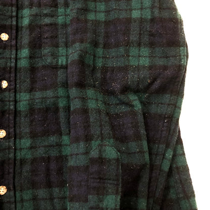 【中古品】【メンズ】 PENDLETON ペンドルトン 70's BLACK WATCH L/S WOOL SHIRT VINTAGE ブラックウォッチ ロングスリーブ ウールシャツ 長袖 トップス 片ポケット ヴィンテージ 145-250924-yo-09-fuz サイズ：M カラー：ブラックウォッチ 万代Net店