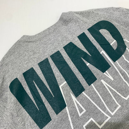【中古品】【メンズ】 WINDANDSEA ウィンダンシー LOGO L/S TEE WDS-SEA-04 ロゴ ロングスリーブ Tシャツ 長袖 トップス 142-260703-yo-13-tei サイズ：M カラー：グレー 万代Net店