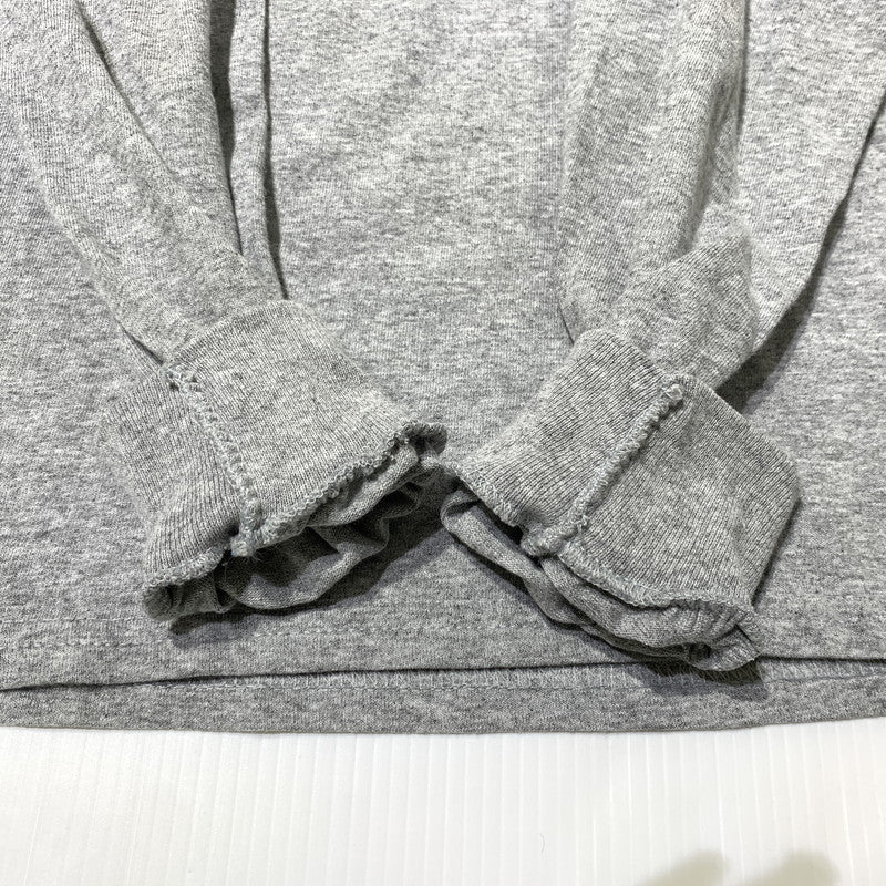 【中古品】【メンズ】 WINDANDSEA ウィンダンシー LOGO L/S TEE WDS-SEA-04 ロゴ ロングスリーブ Tシャツ 長袖 トップス 142-260703-yo-13-tei サイズ：M カラー：グレー 万代Net店